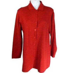 J. Peterman Company Wool Cardigan